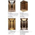 stainless steel small home office elevator cabin design